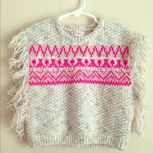 Cat and Jack sweater poncho 4/5